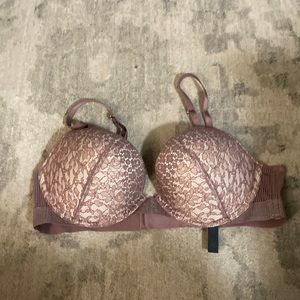 Victoria’s Secret maroon coloured push-up bra